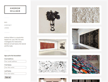 Tablet Screenshot of andrewmillner.com